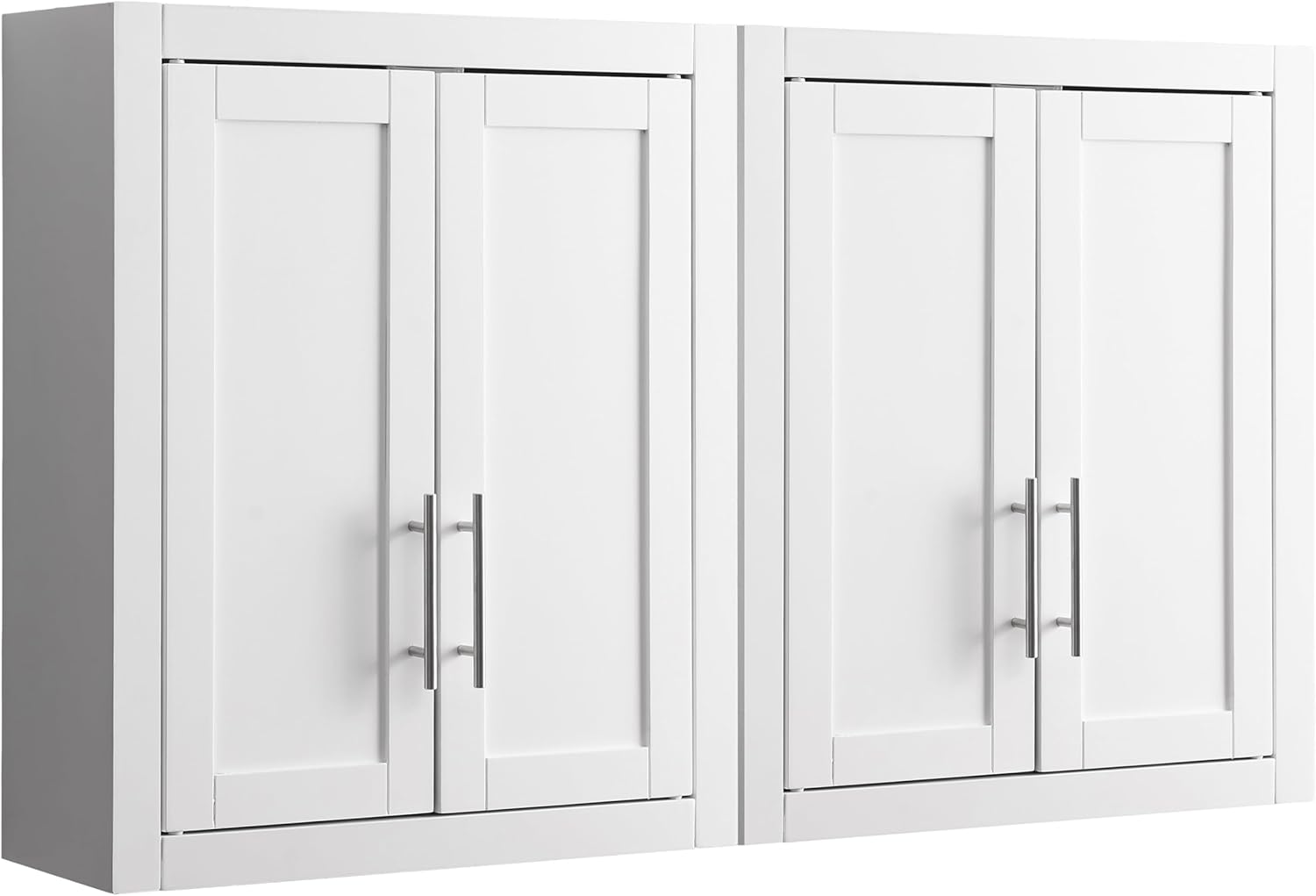 Crosley Furniture Savannah Wall Mounted Bathroom Storage Medicine Cabinet with Shelves, White