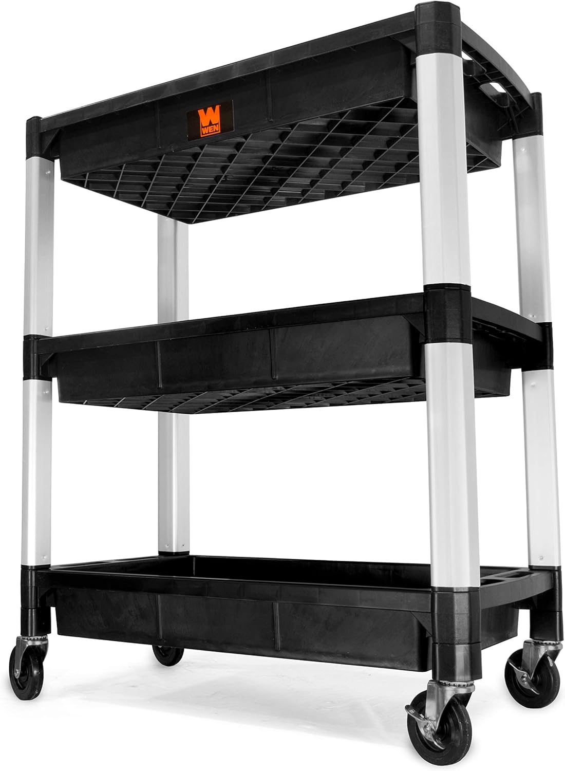 WEN 500-Pound Capacity 46 By 25.5-Inch Extra Wide Service Utility Cart
